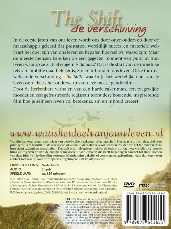 Achterkant van The Shift - enkel dvd