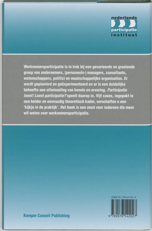 Achterkant van Participatie loont!