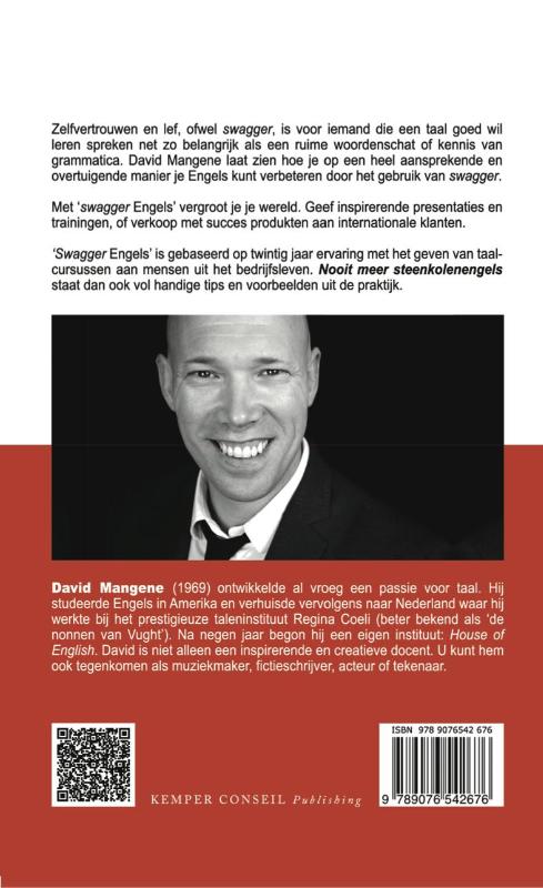 Achterkant van Nooit meer steenkolen Engels