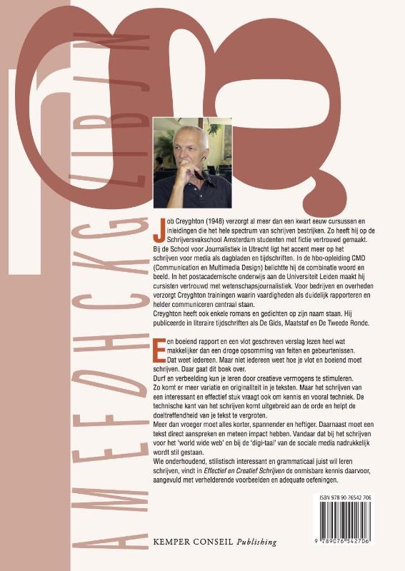 Achterkant van Effectief en creatief schrijven