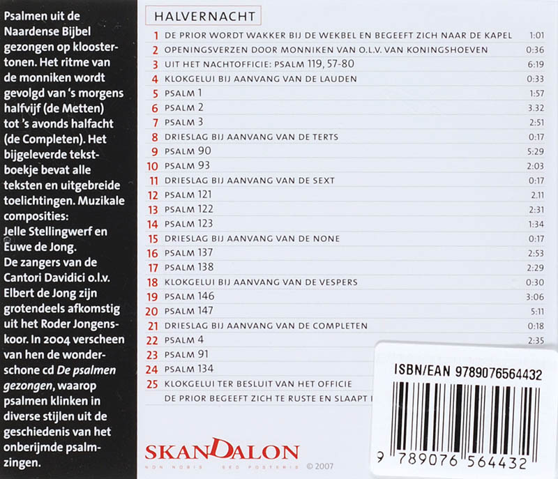 Achterkant van Halvernacht