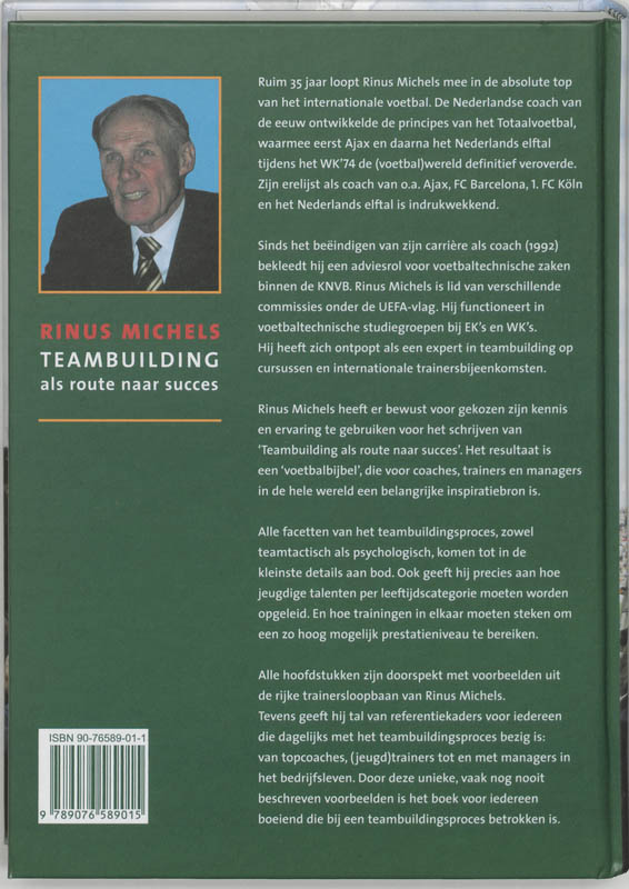 Achterkant van Teambuilding als route naar succes