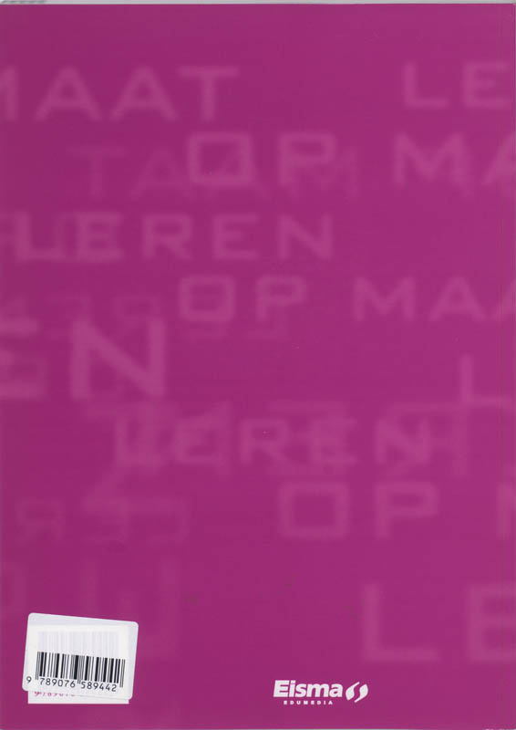 Achterkant van Docentenhandleiding