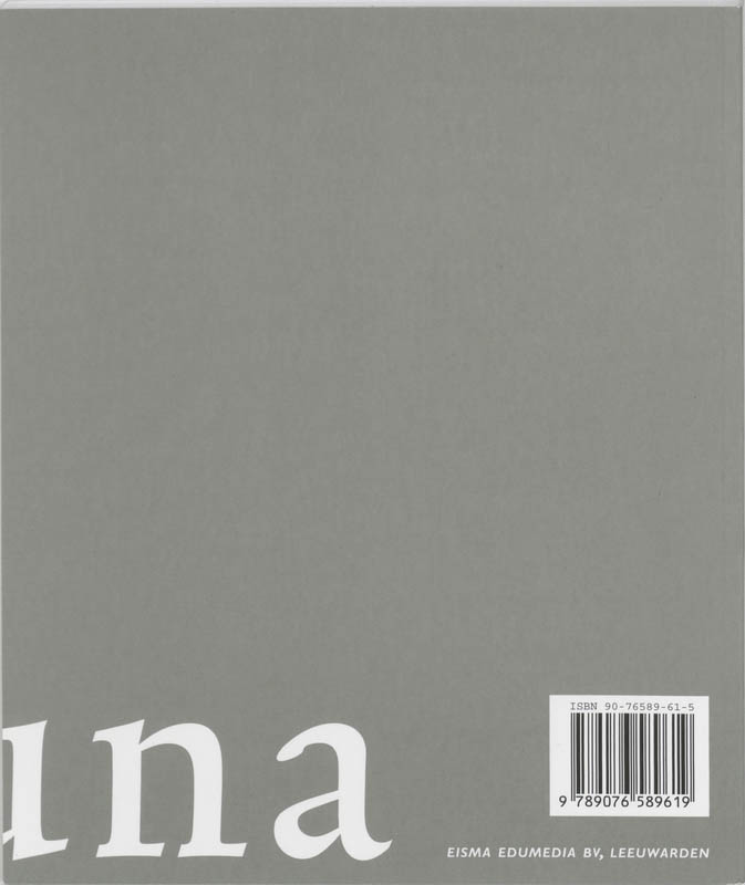 Achterkant van Docentenboek
