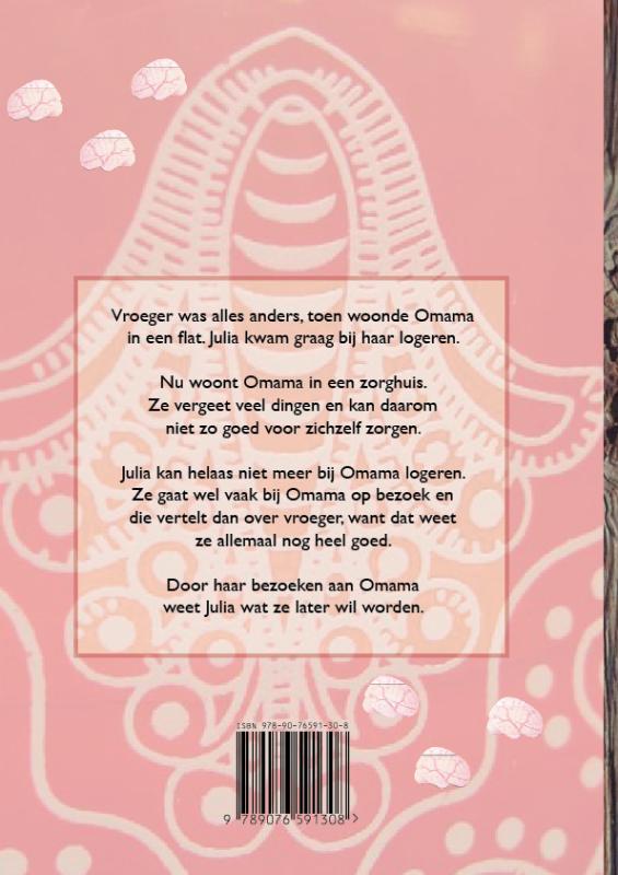 Achterkant van Omama