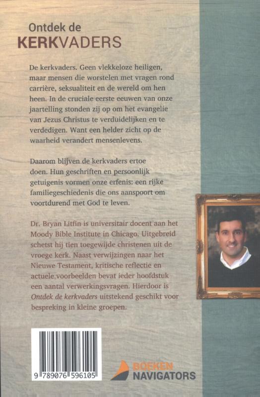 Achterkant van Ontdek de kerkvaders