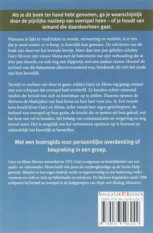 Achterkant van Een tweede kans