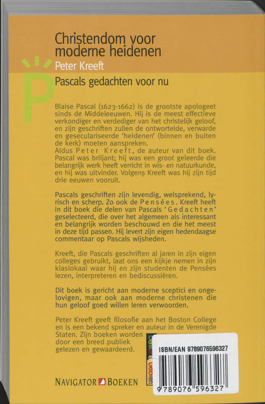 Achterkant van Christendom voor moderne heidenen