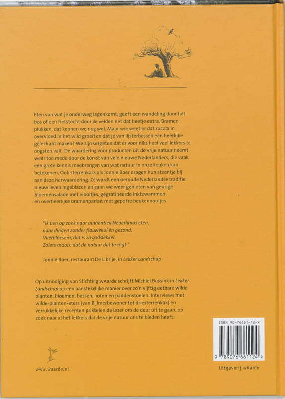 Achterkant van Lekker landschap