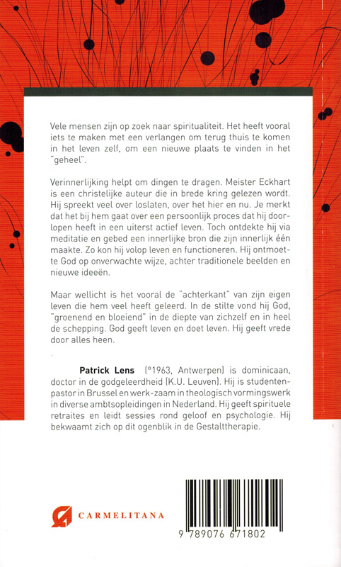 Achterkant van God diep in mij