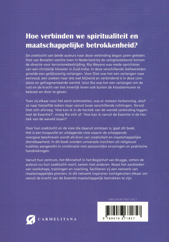 Achterkant van Scheppende overgave
