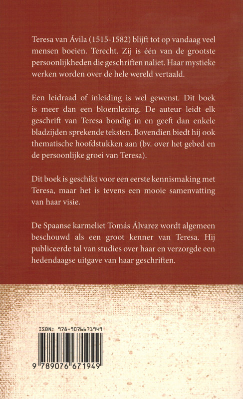 Achterkant van Ik ben van u
