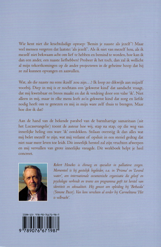 Achterkant van De barmhartige samaritaan