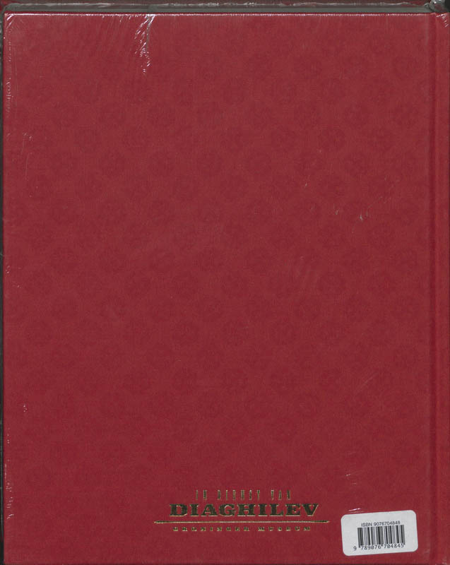 Achterkant van In dienst van Diaghilev