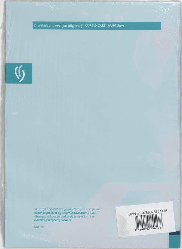 Achterkant van Werkboek & therapeutenboek