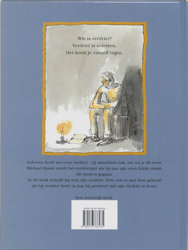 Achterkant van Verdriet