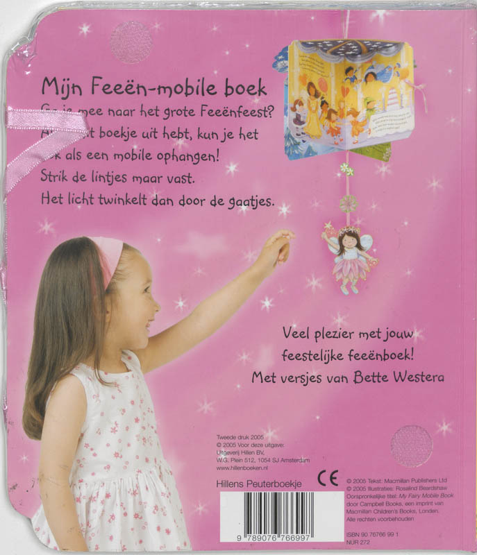 Achterkant van Mijn Feeën-mobile boek