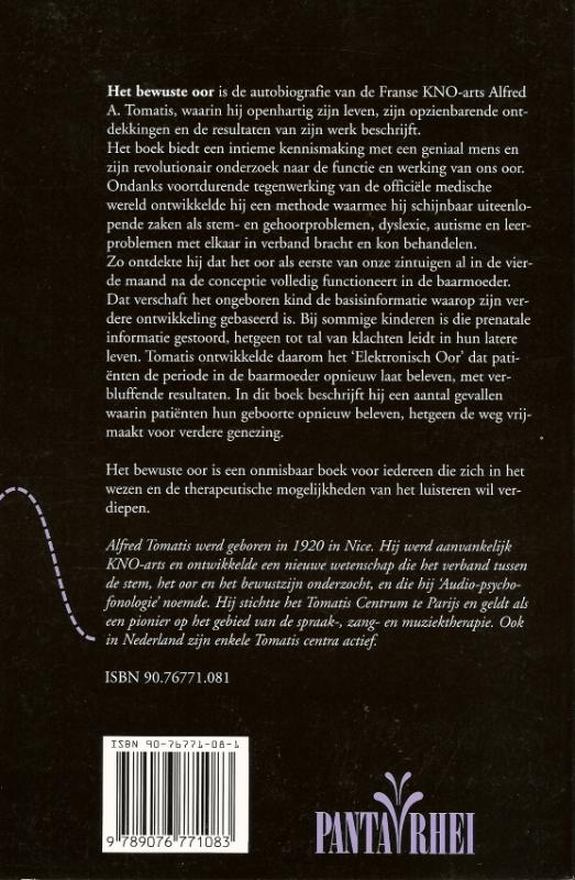 Achterkant van Het bewuste oor