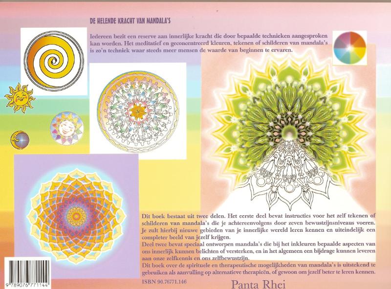 Achterkant van De helende kracht van mandala's