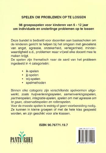 Achterkant van Spelen om problemen op te lossen