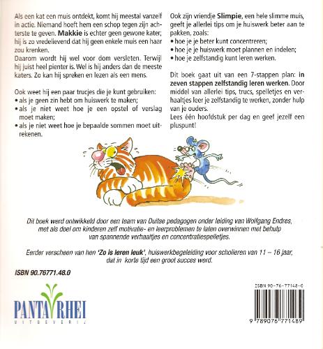 Achterkant van Leren kun je leren!