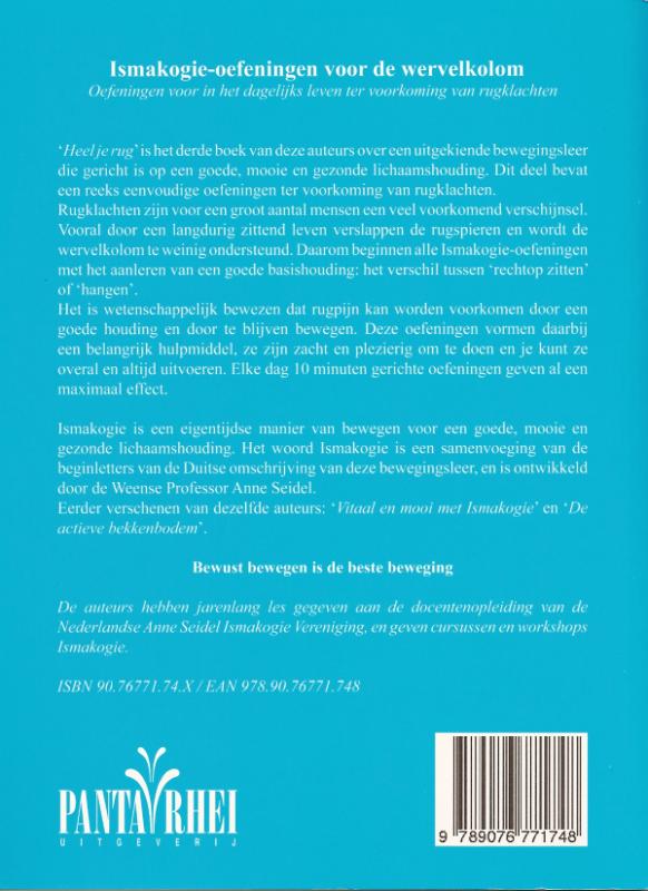 Achterkant van Heel je rug