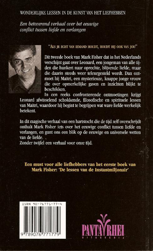Achterkant van Wonderlijke lessen in de kunst van het liefhebben