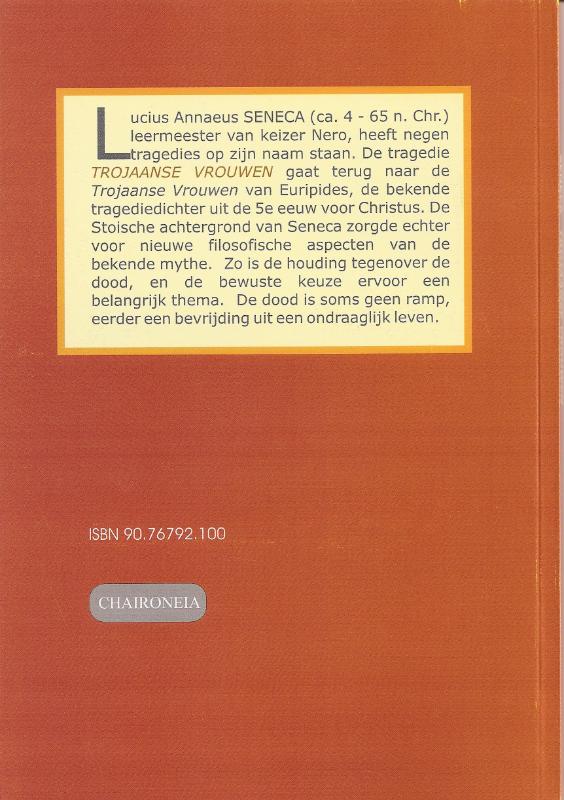 Achterkant van Trojaanse vrouwen