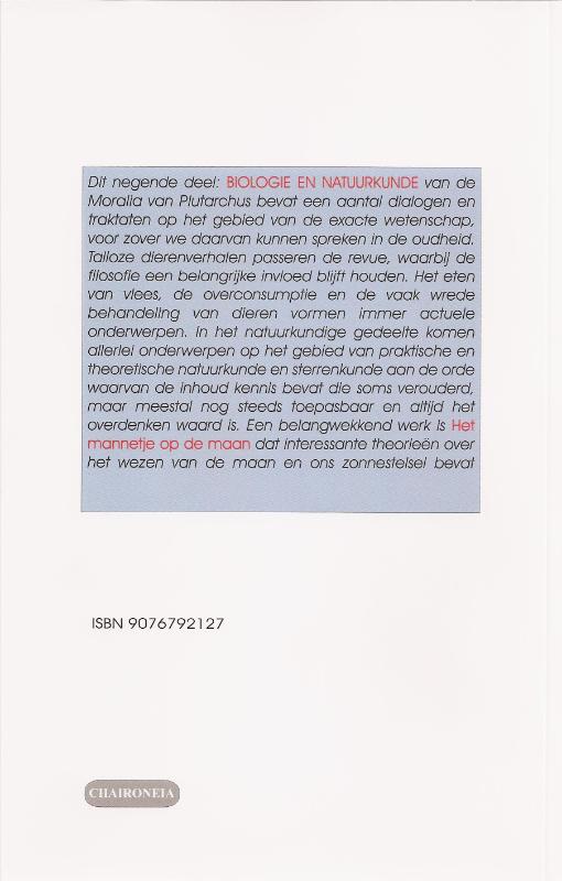 Achterkant van 9 Biologie en Natuurkunde