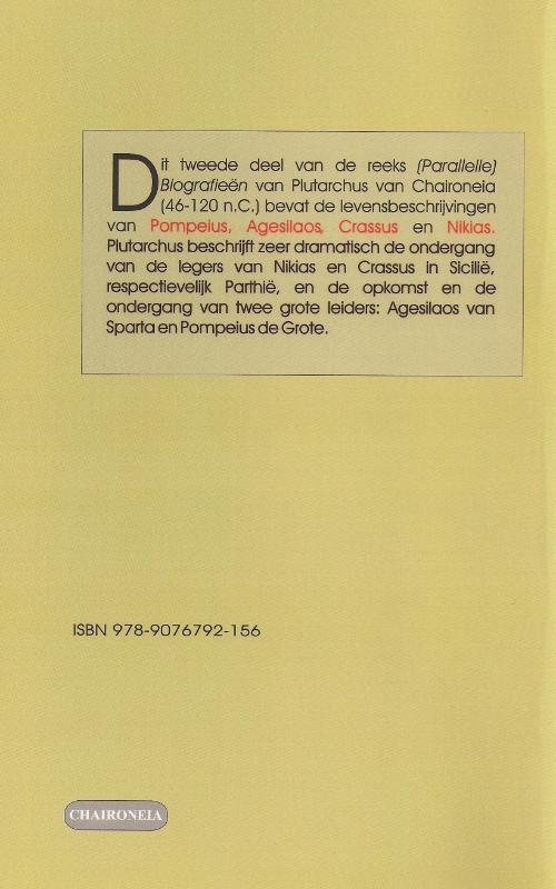 Achterkant van Biografieën II