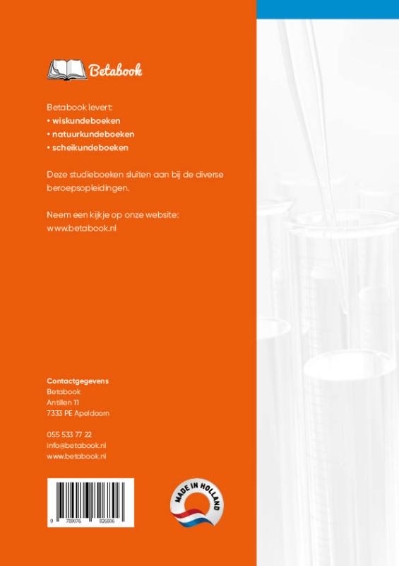 Achterkant van Scheikunde C1