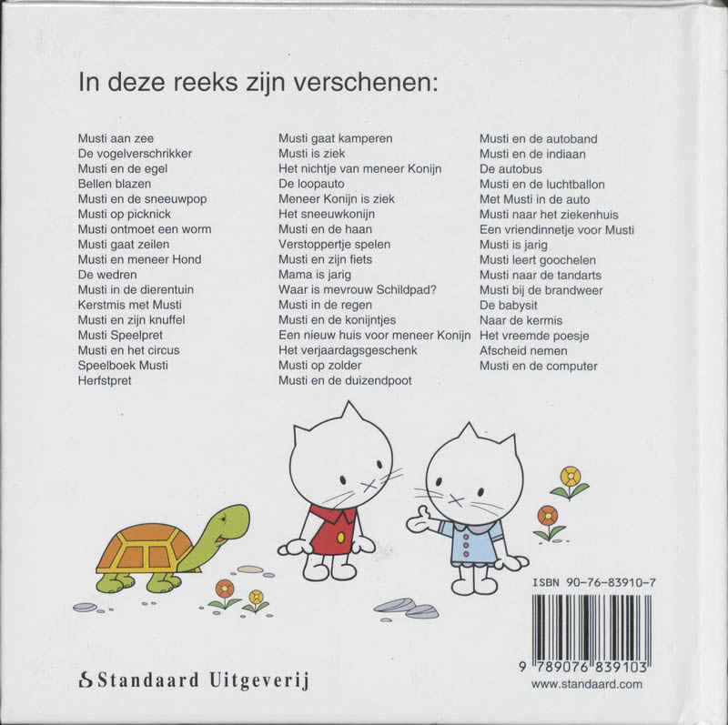 Achterkant van Afscheid nemen