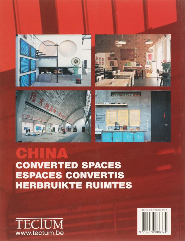 Achterkant van China