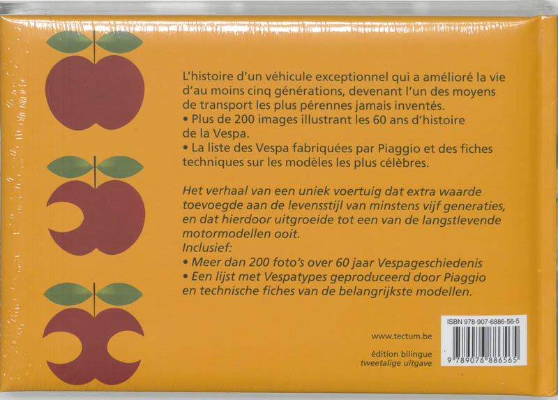 Achterkant van Vespa