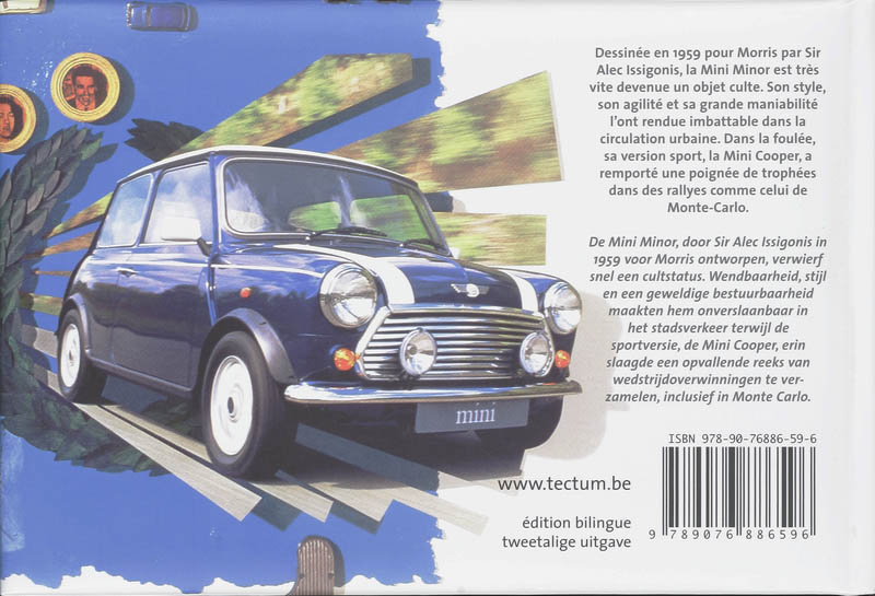 Achterkant van Mini Cooper