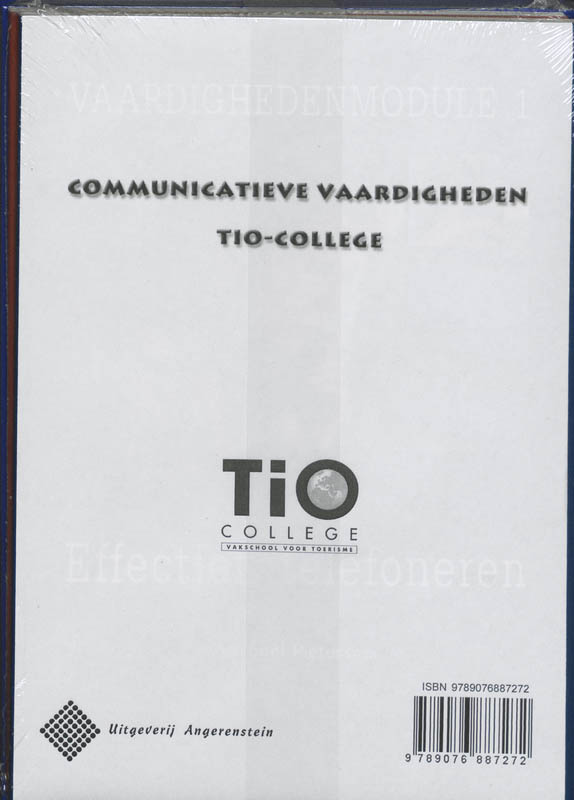Achterkant van Communicatieve vaardigheden Tio-college