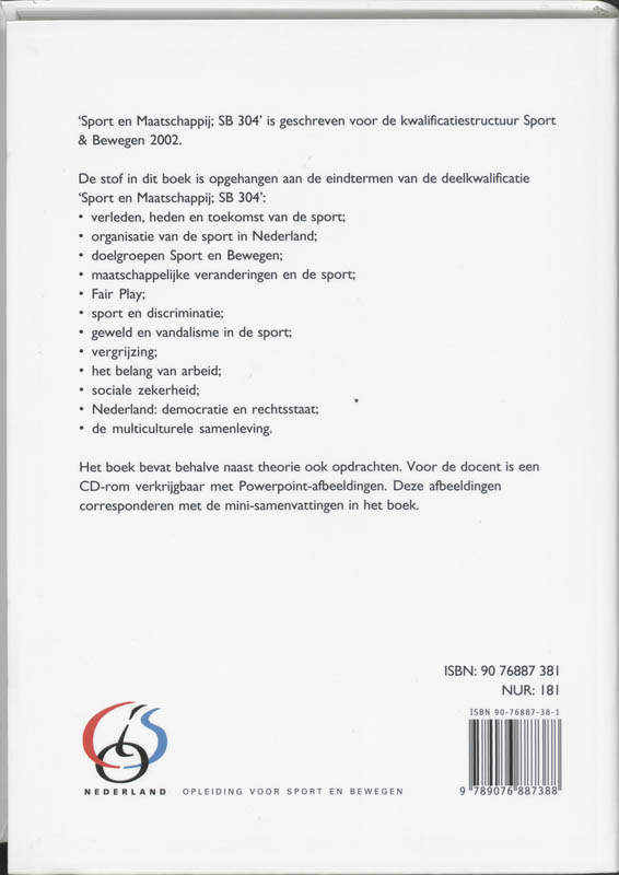 Achterkant van SB 304