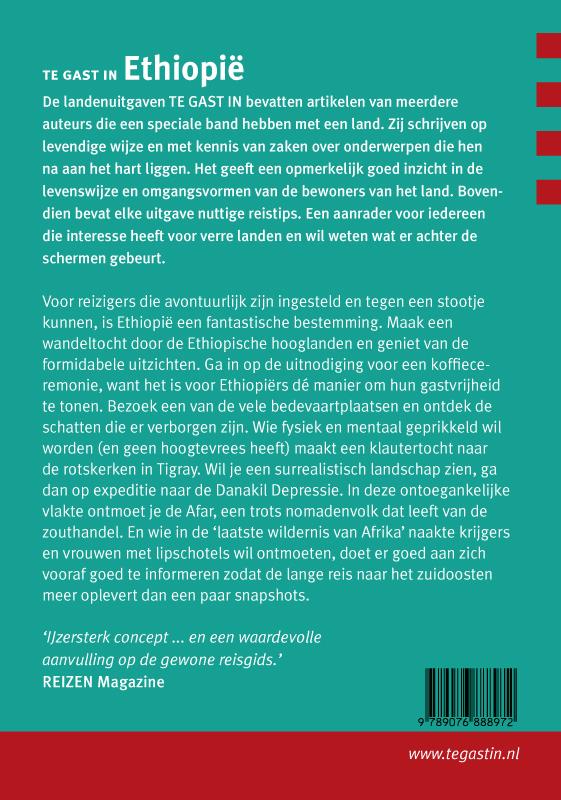 Achterkant van Ethiopië