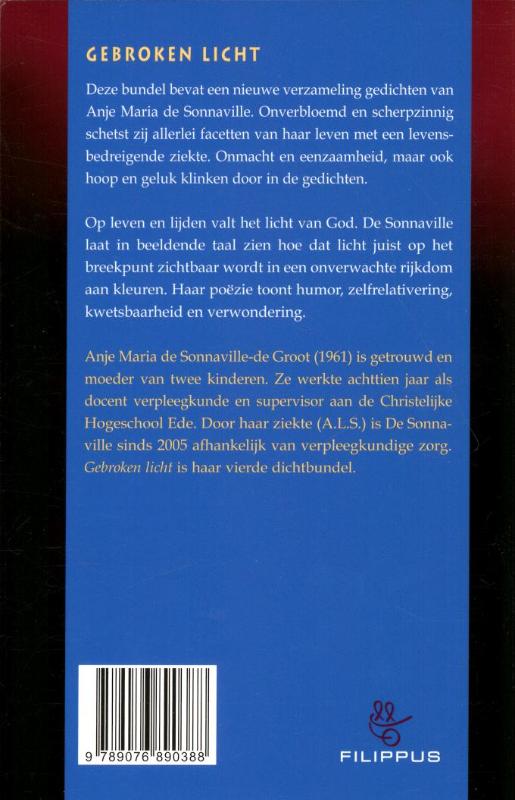 Achterkant van Gebroken licht