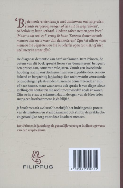 Achterkant van Je houdt me toch wel vast?