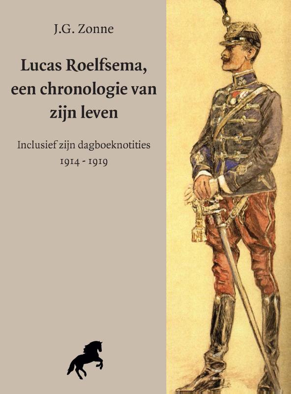 Achterkant van Lucas Roelfsema, een chronolgie van zijn leven