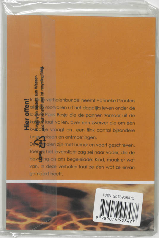 Achterkant van Boute verhalen