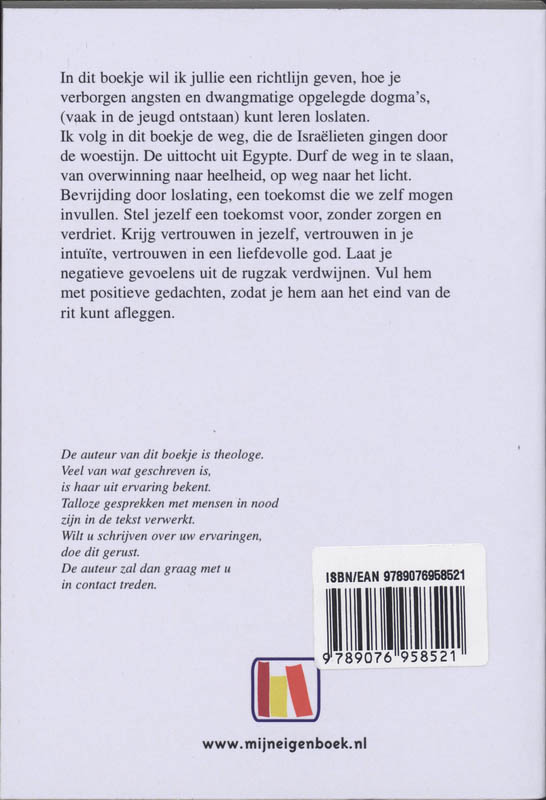 Achterkant van Bevrijding door loslating