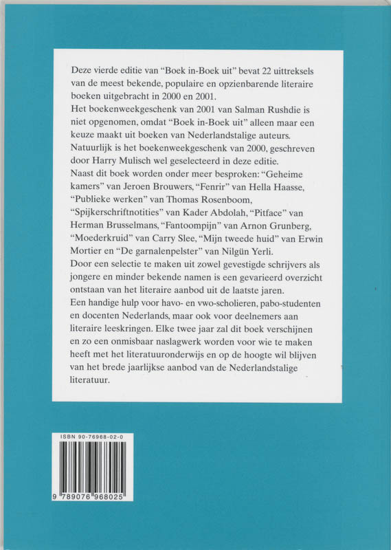 Achterkant van 2000/2001