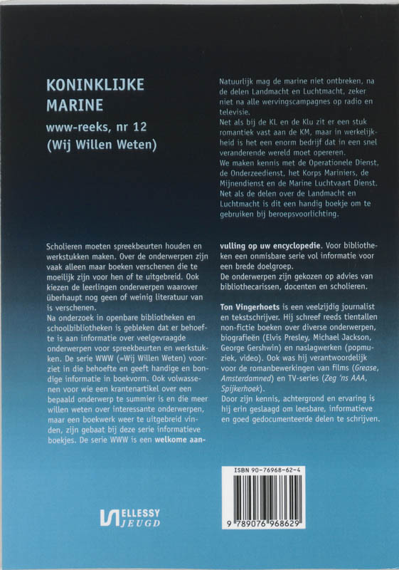 Achterkant van Marine
