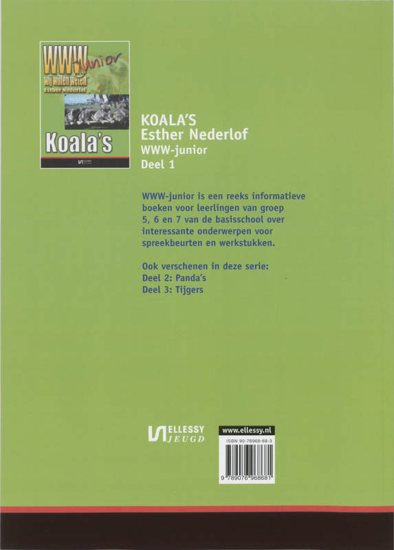 Achterkant van Koala's