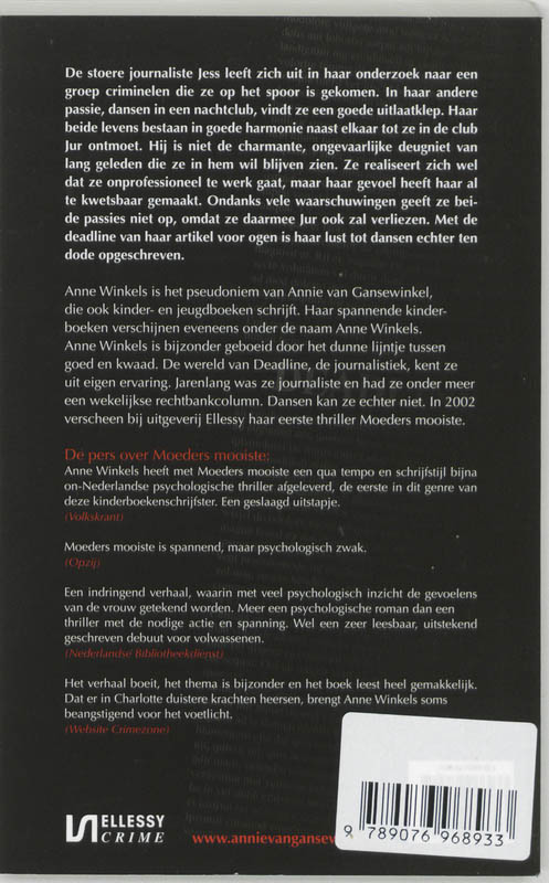 Achterkant van Deadline