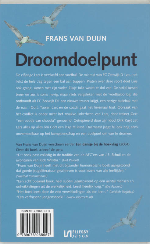 Achterkant van Droomdoelpunt