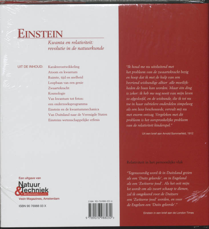 Achterkant van Einstein