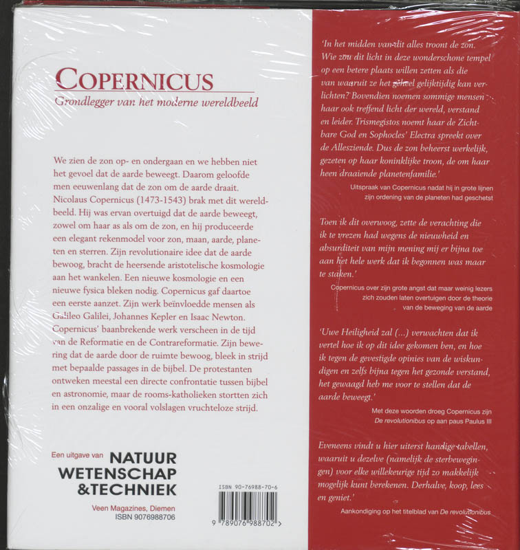 Achterkant van Copernicus